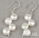 New Design 7-8mm Mabe Pearl Bridal Earrings