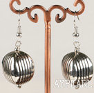 fashion metal jewelry CCB silver like earrings
