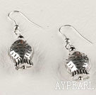 Lovely 10*20Mm Metal Fish Charm Dangle Earrings With Fish Hook