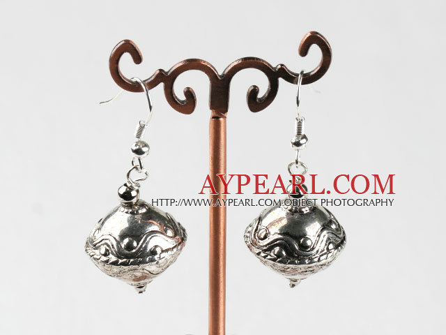 Lovely Immitation Ccb Silver Like Turbinate Shape Dangle Earrings