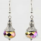 Wonderful 10*14Mm Shinning Crystal Ball Dangle Earrings With Fish Hook