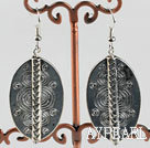 Lovely Ccb Charm Tibet Silver Dangle Earrings With Fish Hook