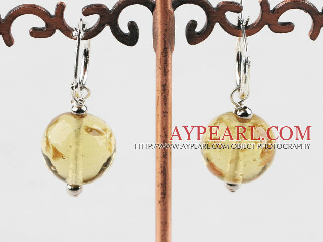 dangling style red manmade rhinestone earrings