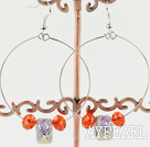 Discount Large-diameter circle fashion charm earrings