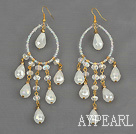 Wholesale Assorted Drop Shape Opal Crystal Earrings