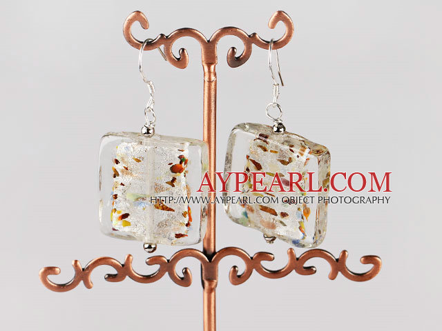 Lovely Short Style Multi Color Glaze Dangle Earrings With Fish Hook