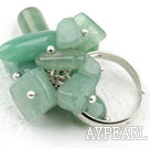 Wholesale Assorted Aventurine Stone Adjustable Ring
