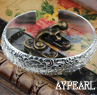 Classic Design Sterling Silver(99.9% Silver) Bangle (With Different Pattern )