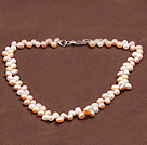 Special Design Multi Color Natural Freshwater Pearl Necklace