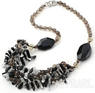 hot style 23.6 inches natural crystal necklace