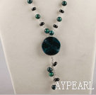 Wholesale phoenix stone necklace with extendable chain