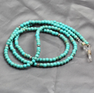 Nice Simple Style Turquoise Beads Lanyards/ Glass Chain