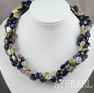 Assorted Multi Strand Multi Stone Necklace