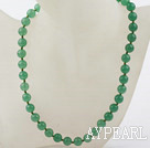Classic Design 10mm Round Aventurine Beaded Necklace