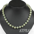Classic Design 10mm Round Grape Stone Beaded Necklace
