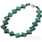 Discount 18 inches 18mm phoenix stone necklace with moonlight clasp