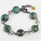 Classic Design Longxue Stone Bracelet with Lobster Clasp