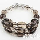 Wholesale Assorted Natural Smoky Quartz Crystal Bracelet