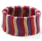 Bold Style Multi Color Turquoise Elastic Bangle Bracelet