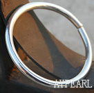 Simple Design Handmade 999 Sterling Silver Thin Bangle Bracelet