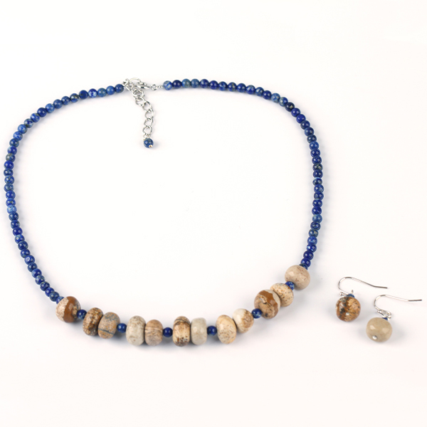 Wholesale Lapis lazuli pictorial stone chain