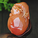 China Style A Grade Huanglong Jade Pendant