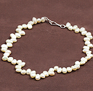 Special Design Natural White Freshwater Pearl Necklace