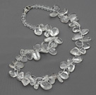 Wholesale New Design Assorted Multi Shape Top Drilled Clear Crystal Necklace