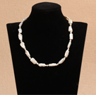 Best Mother Gift Graceful Natural White Rebirth Pearl Party Necklace