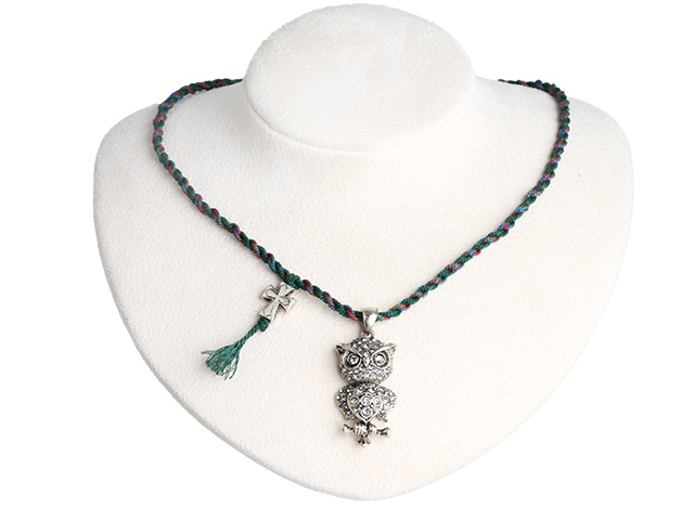 Night Owl Pendant Necklace