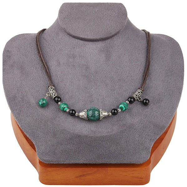 Wholesale Brazilian cut agate necklace