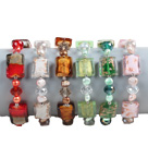 Wholesale 6 PCS Beautiful Multi Color Natural Pearl Cube Colored Glaze Bead Bracelet (Random Color)