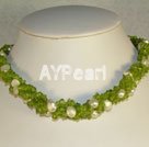 Wholesale olivine necklace