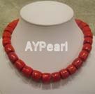 coral necklace